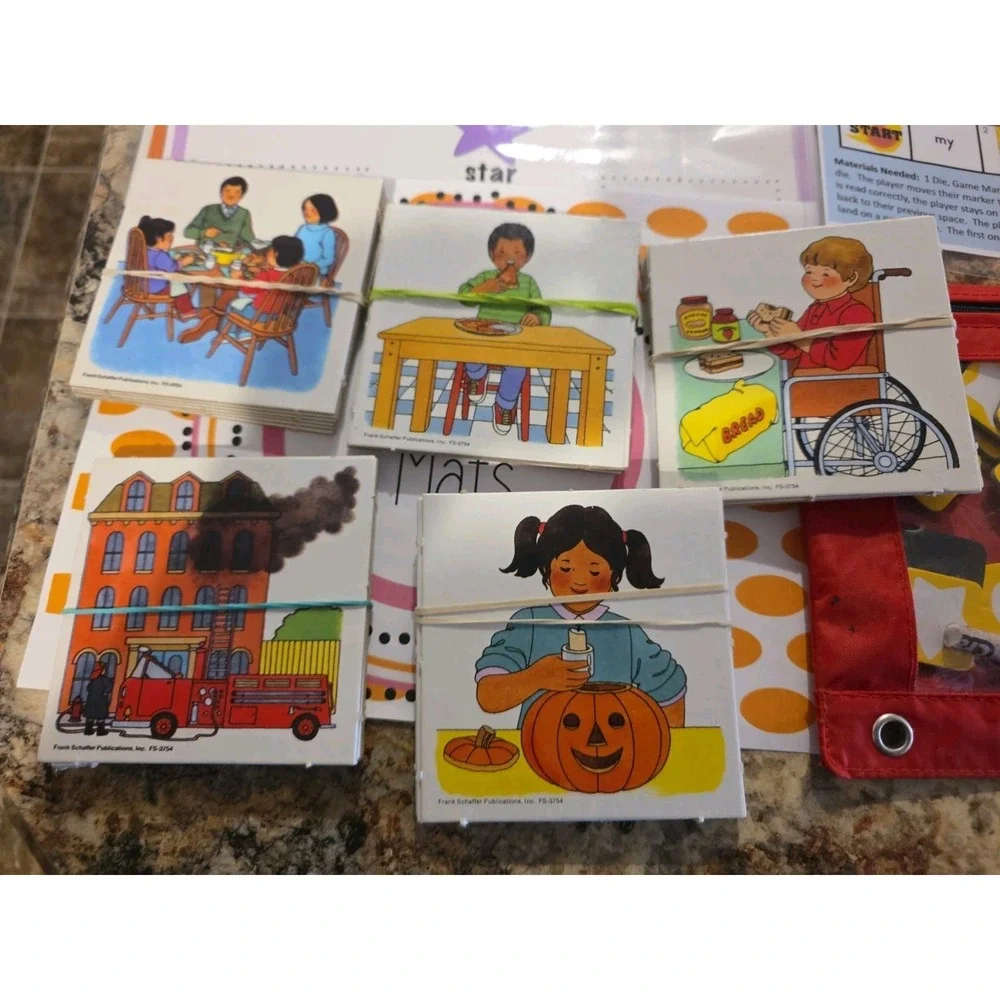 Workbooks Homeschool Teacher. Games.pictures. Numbers Words. Charts.